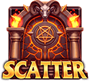 古神巴風特 Scatter 符號｜Baphomet 免費遊戲觸發圖案